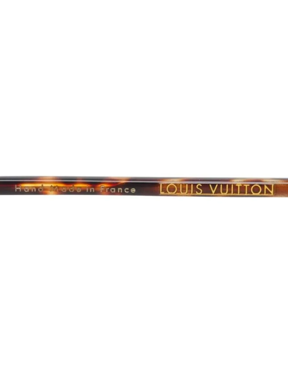 Louis Vuitton Conspiration Sunglasses Brown Gold Acetate Plated 1- Eyewear